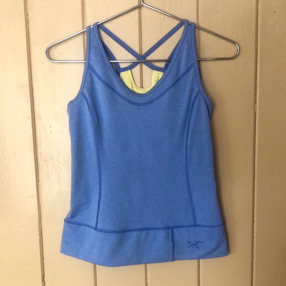 Arcteryx Strappy Back Tank Top Periwinkle Size S